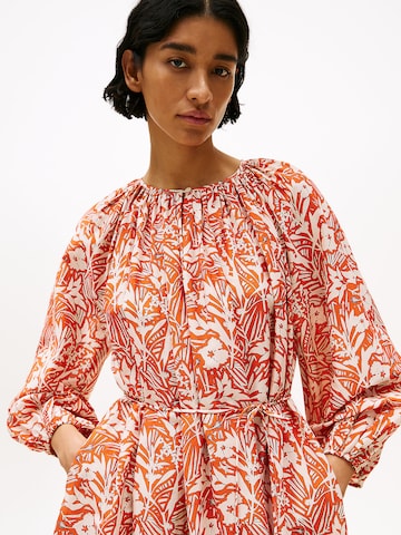 TOMMY HILFIGER Oversized jurk in Oranje