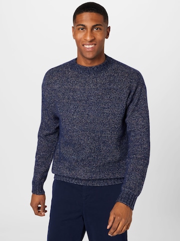 UNITED COLORS OF BENETTON Sweater in Blue: front