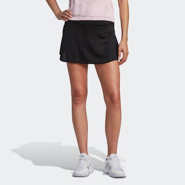ADIDAS PERFORMANCE Спортивная юбка 'Match' в Черный: спереди