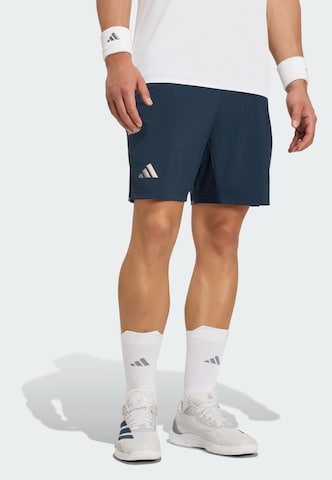 ADIDAS PERFORMANCE - Regular Calças de desporto em azul: frente