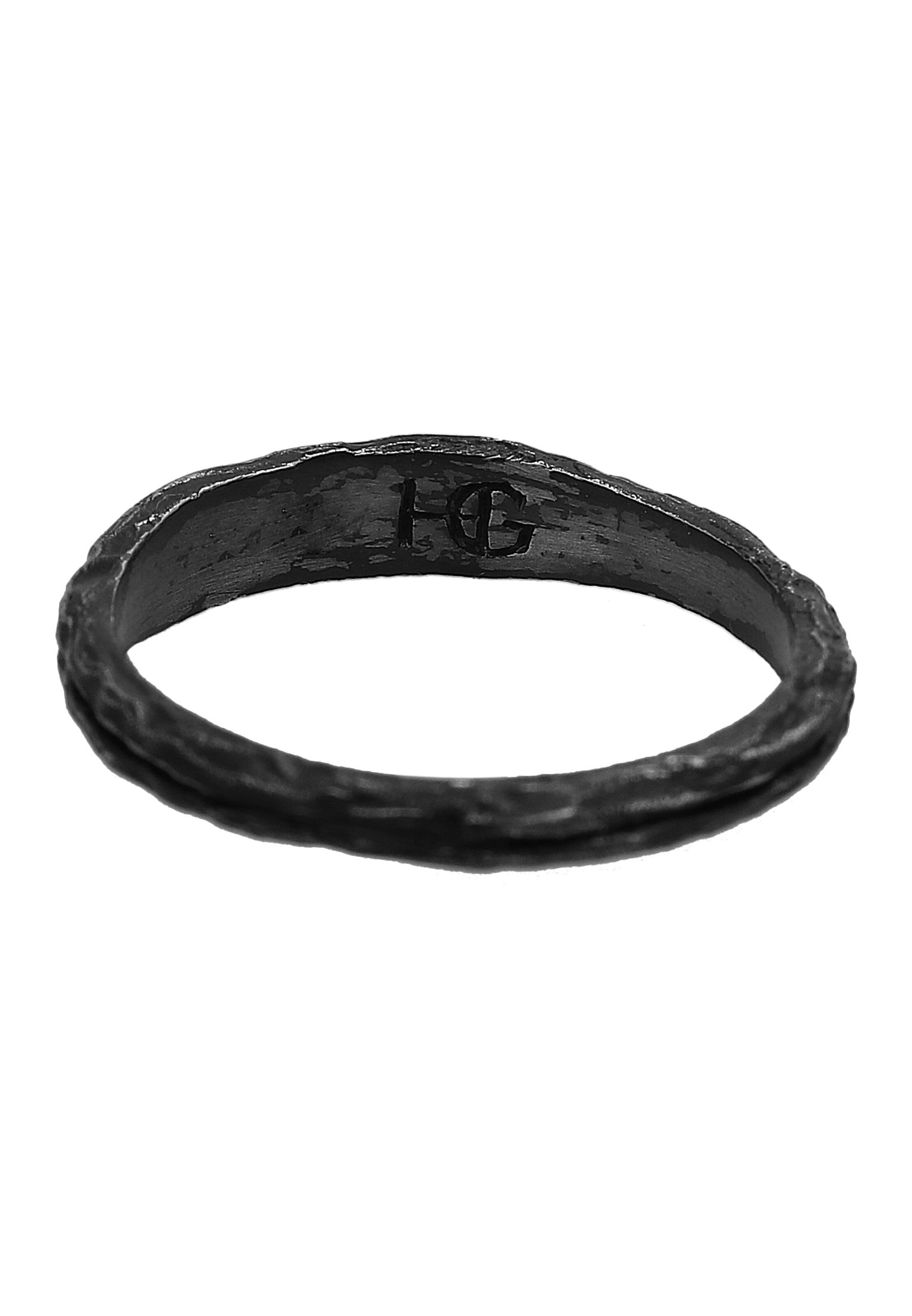 Haze&Glory Ring 'Slider' in Grau