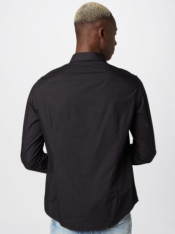 ARMANI EXCHANGE - Ajuste regular Camisa en negro