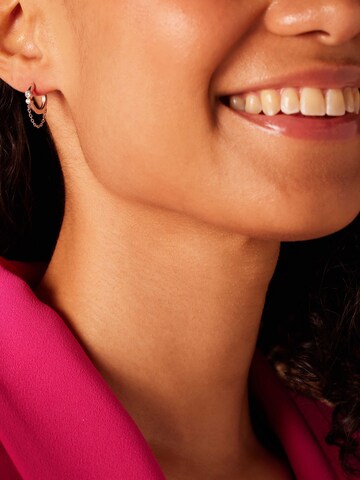 Lucardi Oorbellen in Zilver
