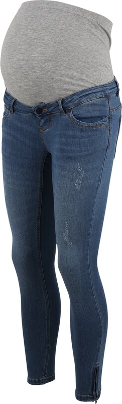 Only Maternity Skinny Jeans 'Kendell' in Blau Only Maternity Skinny Jeans 'Kendell' in Blau