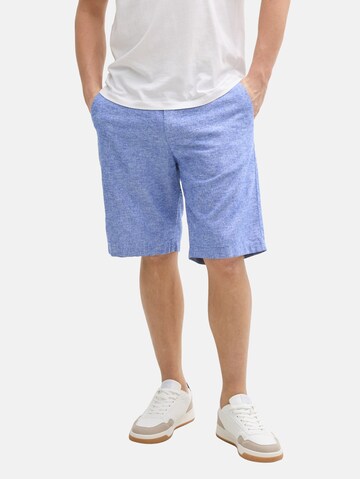 TOM TAILOR DENIM Loose fit Pants in Blue: front