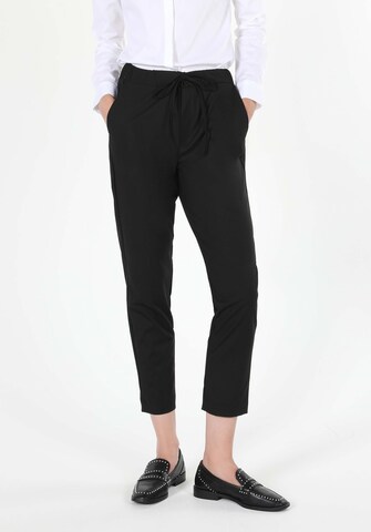 Colin's Regular Trousers in Black: front