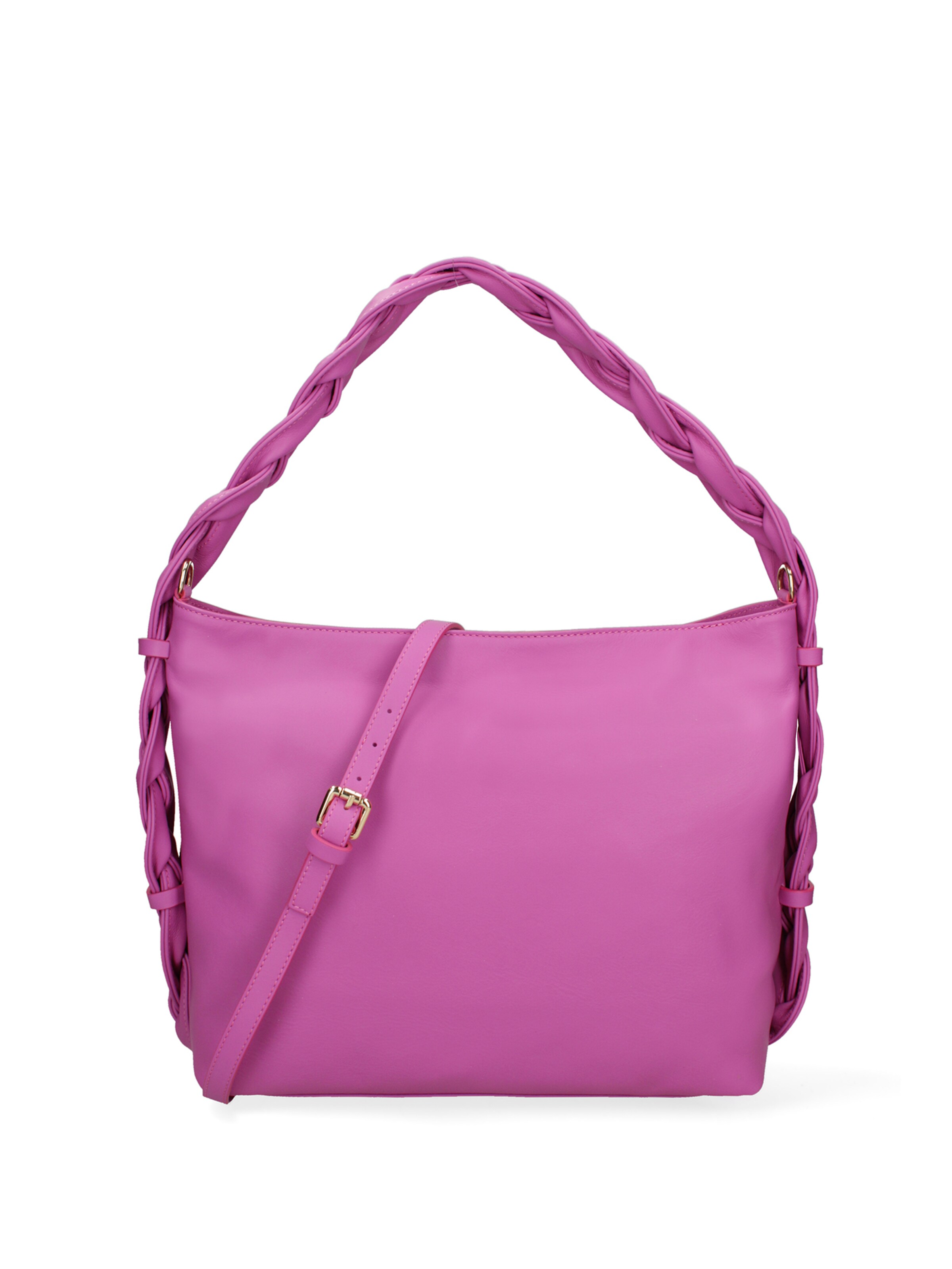 Borsa a spalla di Gave Lux in lilla: frontale