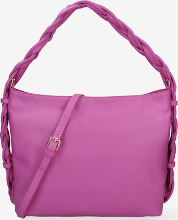 Sac bandoulière Gave Lux en violet : devant