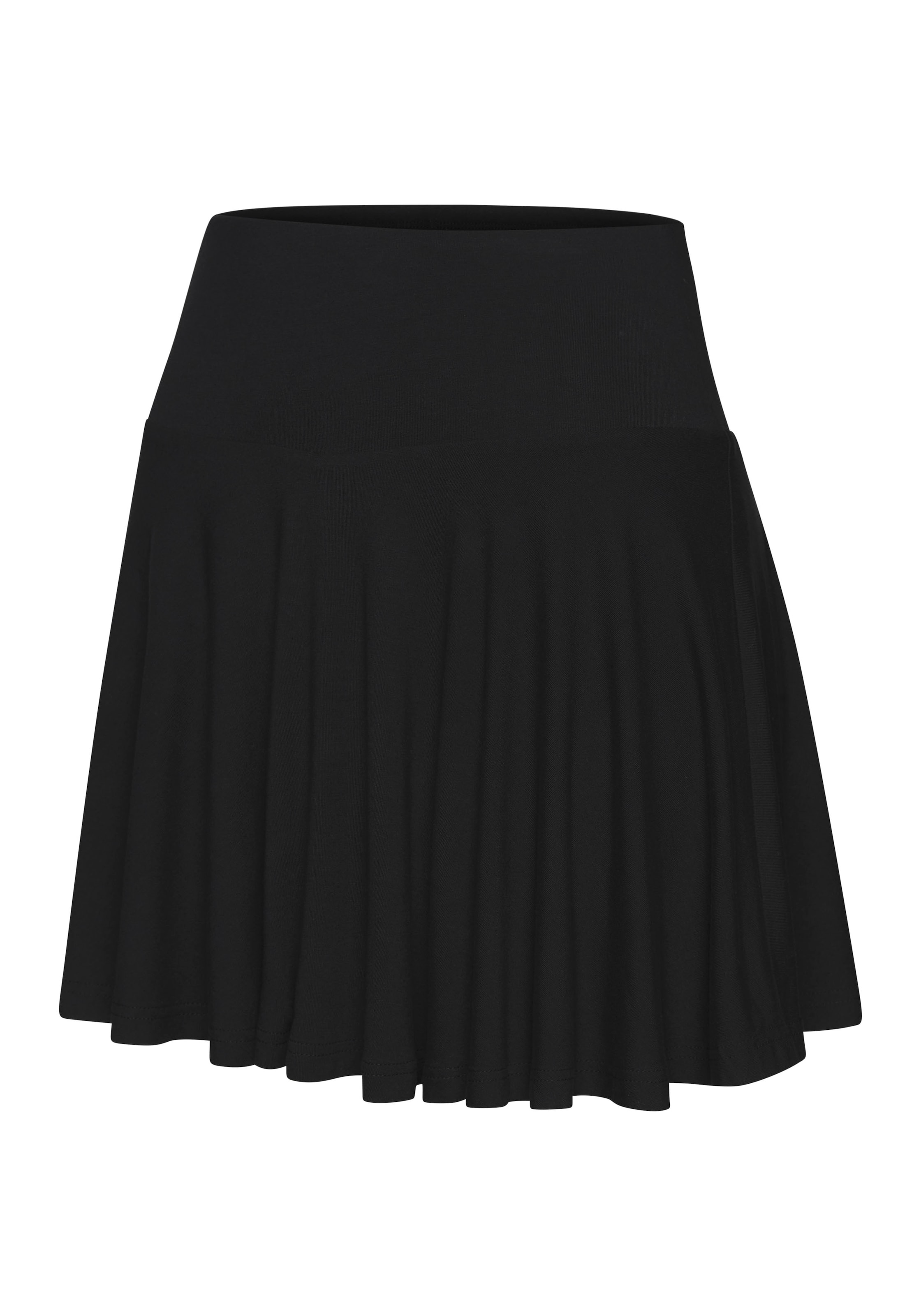 VIVANCE Skinny Nederdel i sort