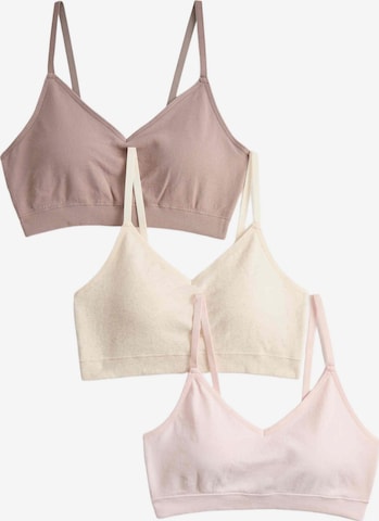 Bustier Soutien-gorge Marks & Spencer en beige : devant