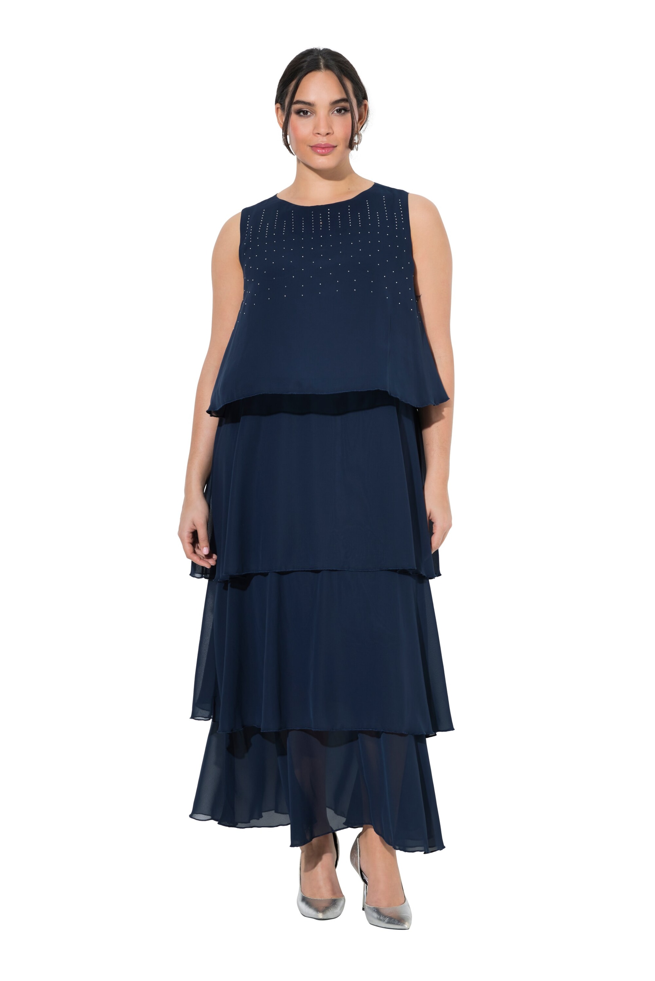 Ulla Popken Dress in Blue: front