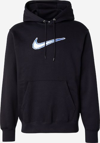 Felpa 'CLUB' di Nike Sportswear in nero: frontale