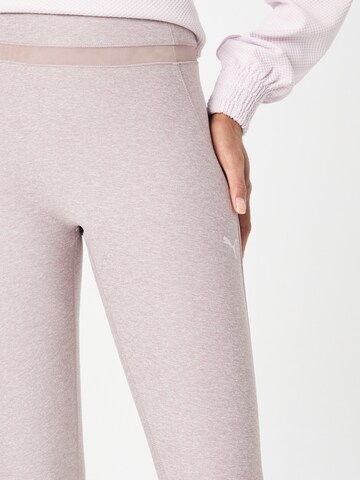 PUMA Skinny Sportbroek in Lila