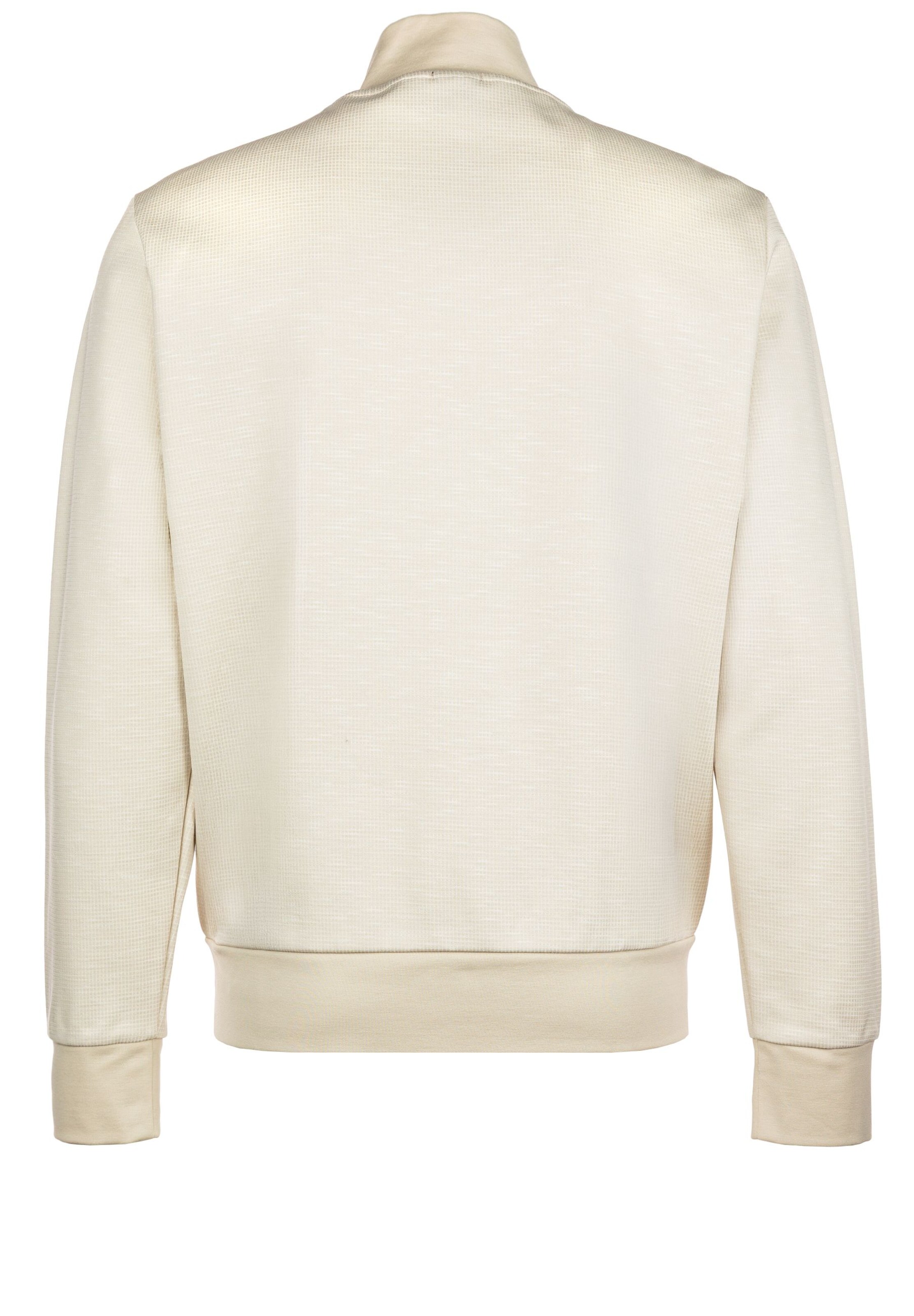 BOSS Sweatjacke in Weiß
