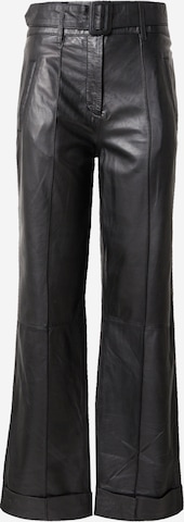 Regular Pantalon 'Paco' Ibana en noir : devant