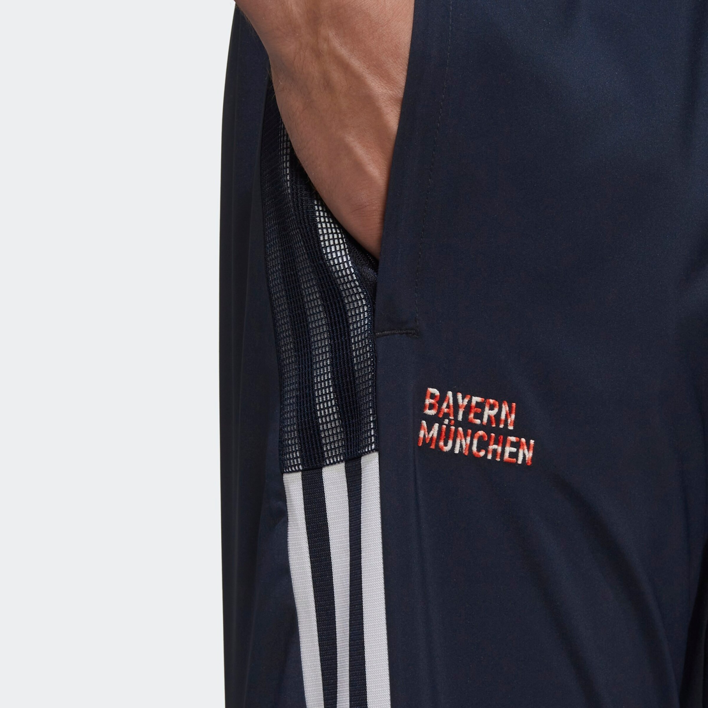 Männer Sportbekleidung ADIDAS PERFORMANCE Sporthose 'FC Bayern München' in Nachtblau - NI06885