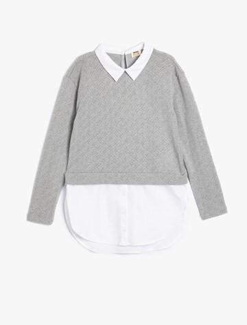 Koton Sweatshirt in Grey: front