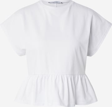 Maglietta 'Leni' di ABOUT YOU in bianco: frontale