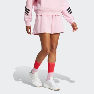 ADIDAS SPORTSWEAR - Loosefit Pantalón deportivo 'Future Icons' en rosa