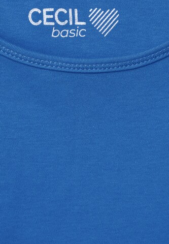 CECIL Top 'Linda' in Blau