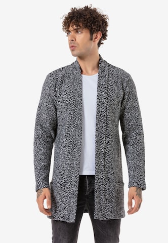 Redbridge Knit Cardigan 'Newcastle' in Grey: front