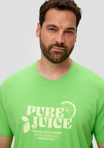 s.Oliver T-Shirt in Grün