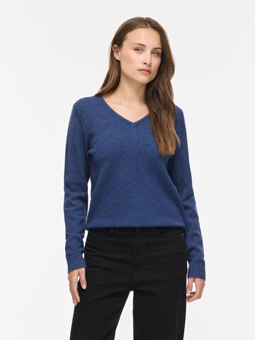 VILA Trui 'VIRil' in Blauw: voorkant
