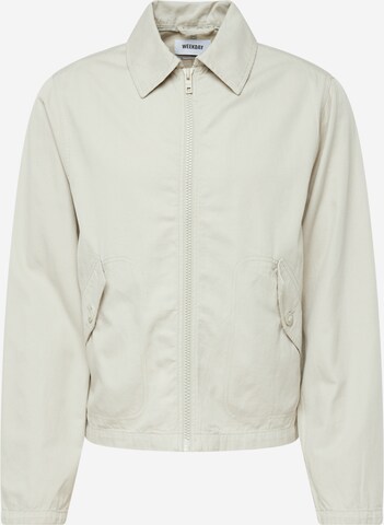 WEEKDAY Between-Season Jacket 'Viktor' in Beige: front