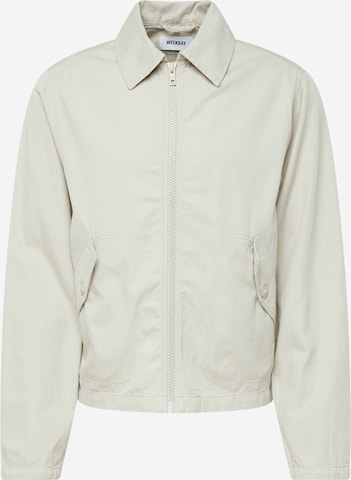 Veste mi-saison 'Viktor' WEEKDAY en beige : devant