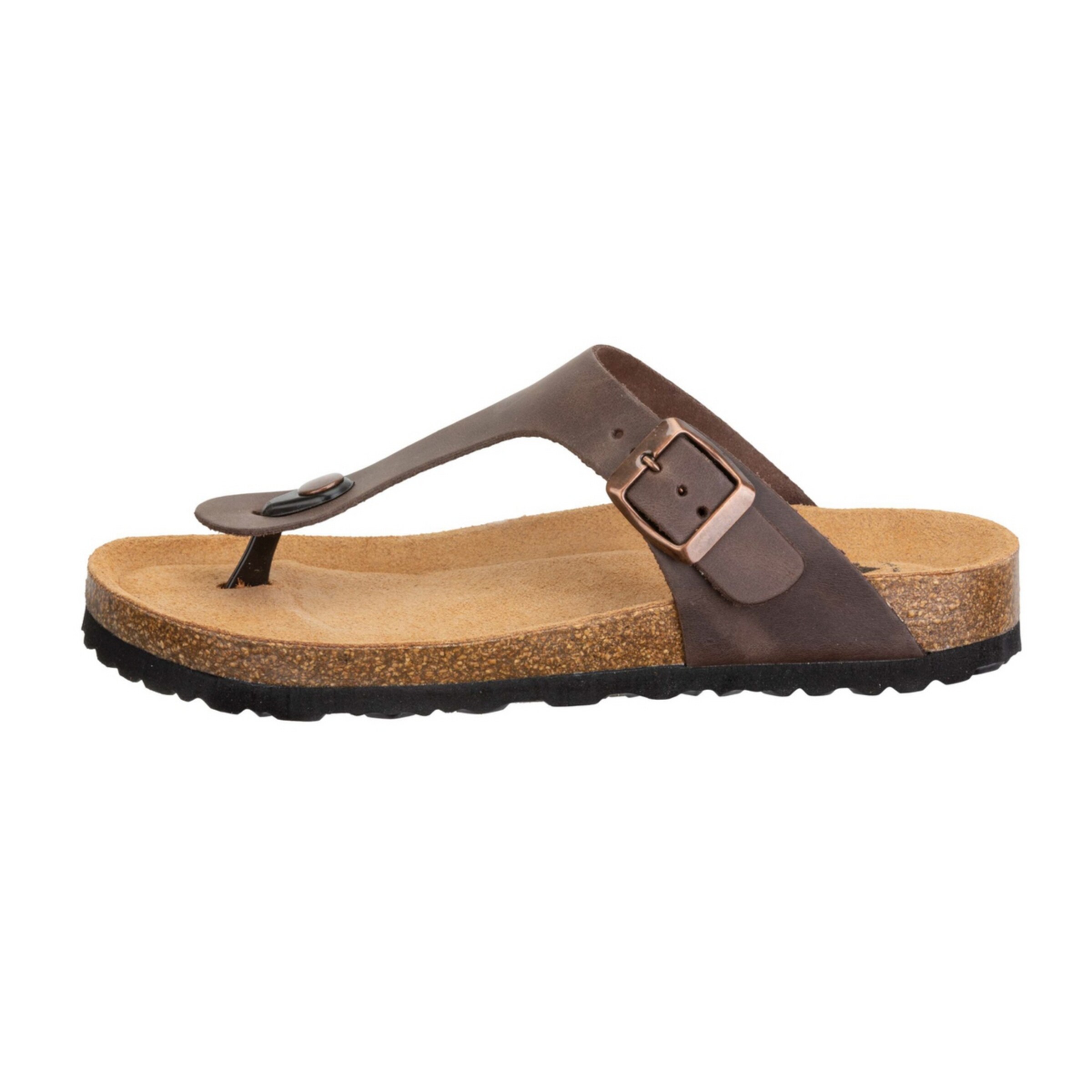 LICO T-Bar Sandals in Brown