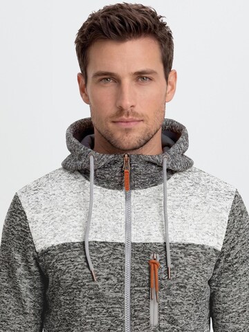 BLEND Fleecejacke 'BHPinheiro' in Schwarz
