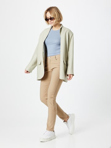 Freequent Slimfit Bukser 'ADINA' i beige