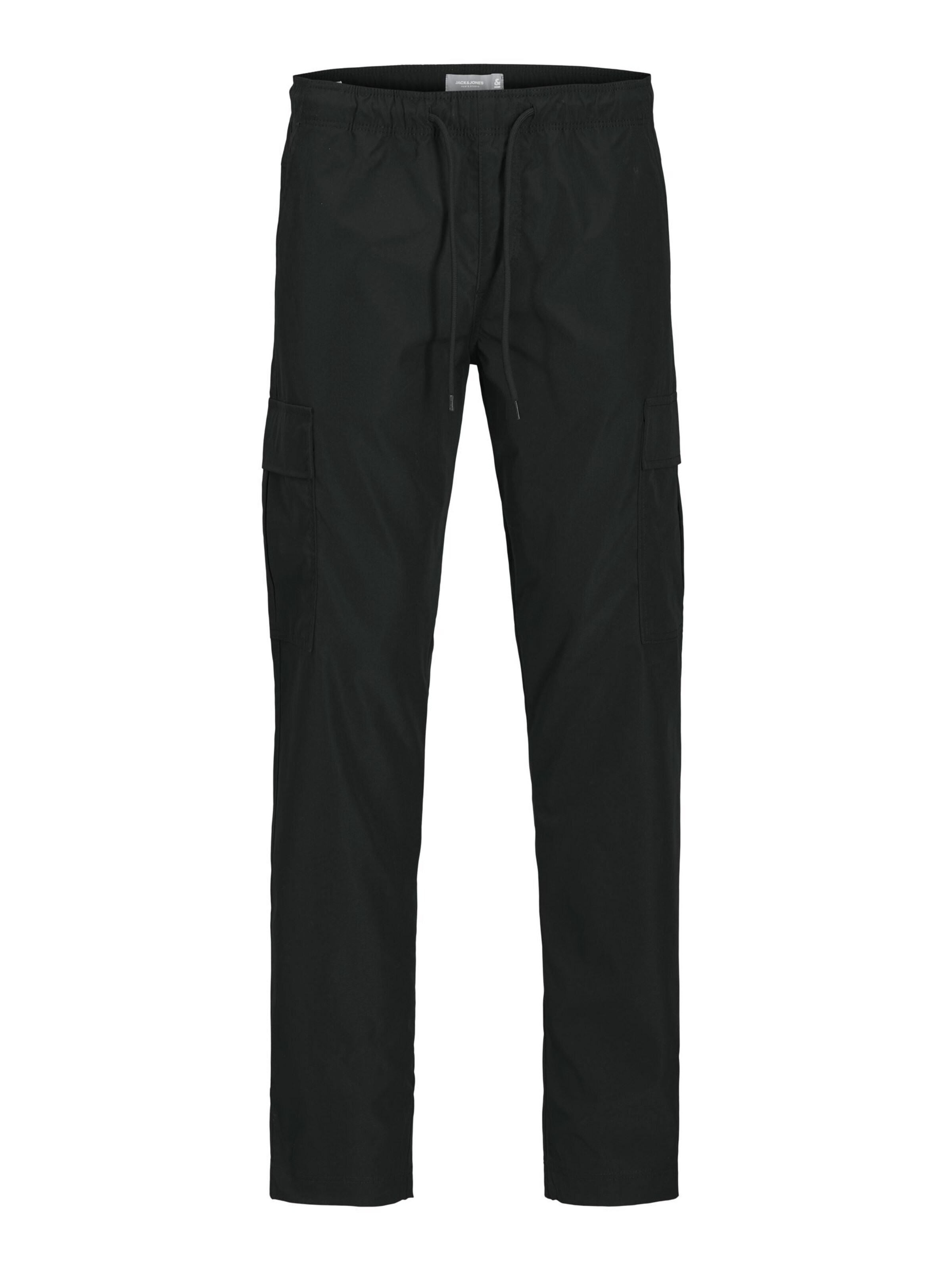 Jack & Jones Junior Trousers in Black: front