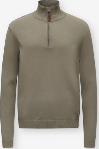 Pull-over 'Arkmill' INDICODE JEANS en vert : devant