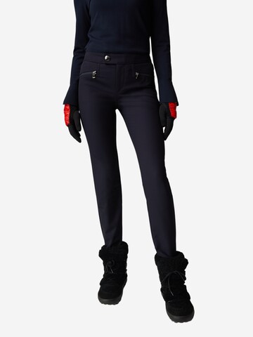 BOGNER Slimfit Hose 'Lindy' in Blau: Vorderseite