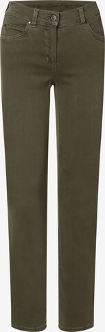 Anna Montana Slim fit Jeans 'Angelika' in Green: front