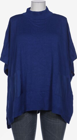 SAMOON Sweater & Cardigan in XXL in Blue: front