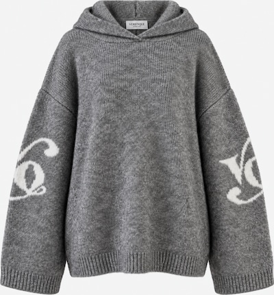 VERSTIQUE Pullover in XXS in grau / weiß, Produktansicht