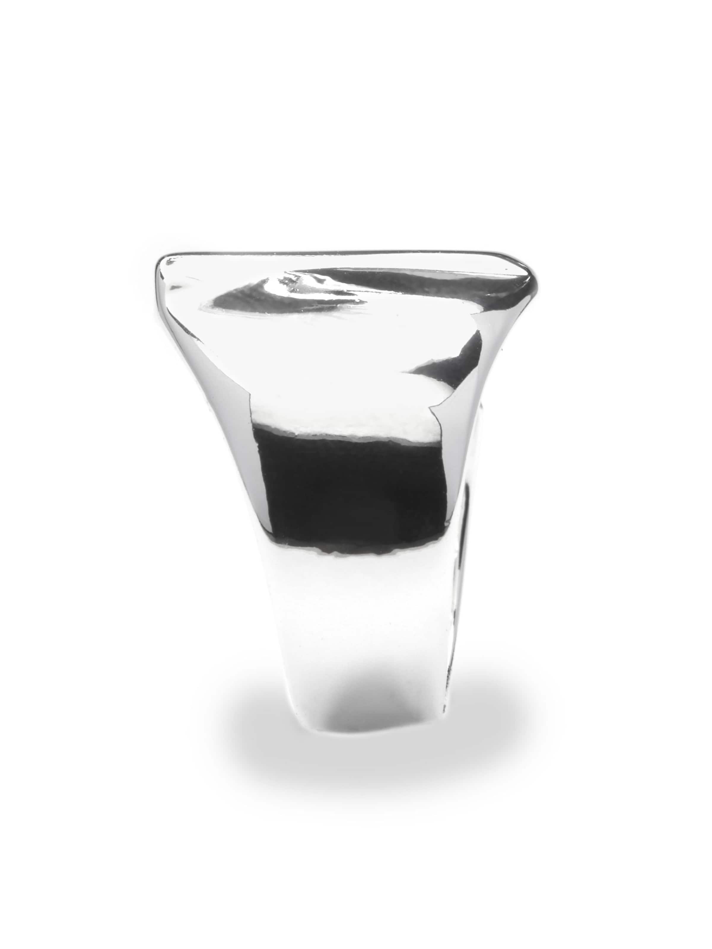 Anello 'Alphabet M' di Luxenter in argento