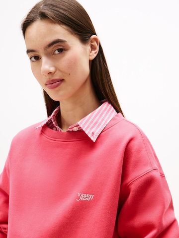 Sweat-shirt Tommy Jeans en rouge