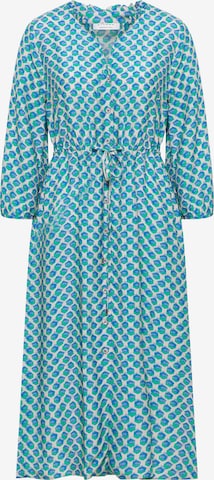 ETERNA Shirt Dress in Blue: front