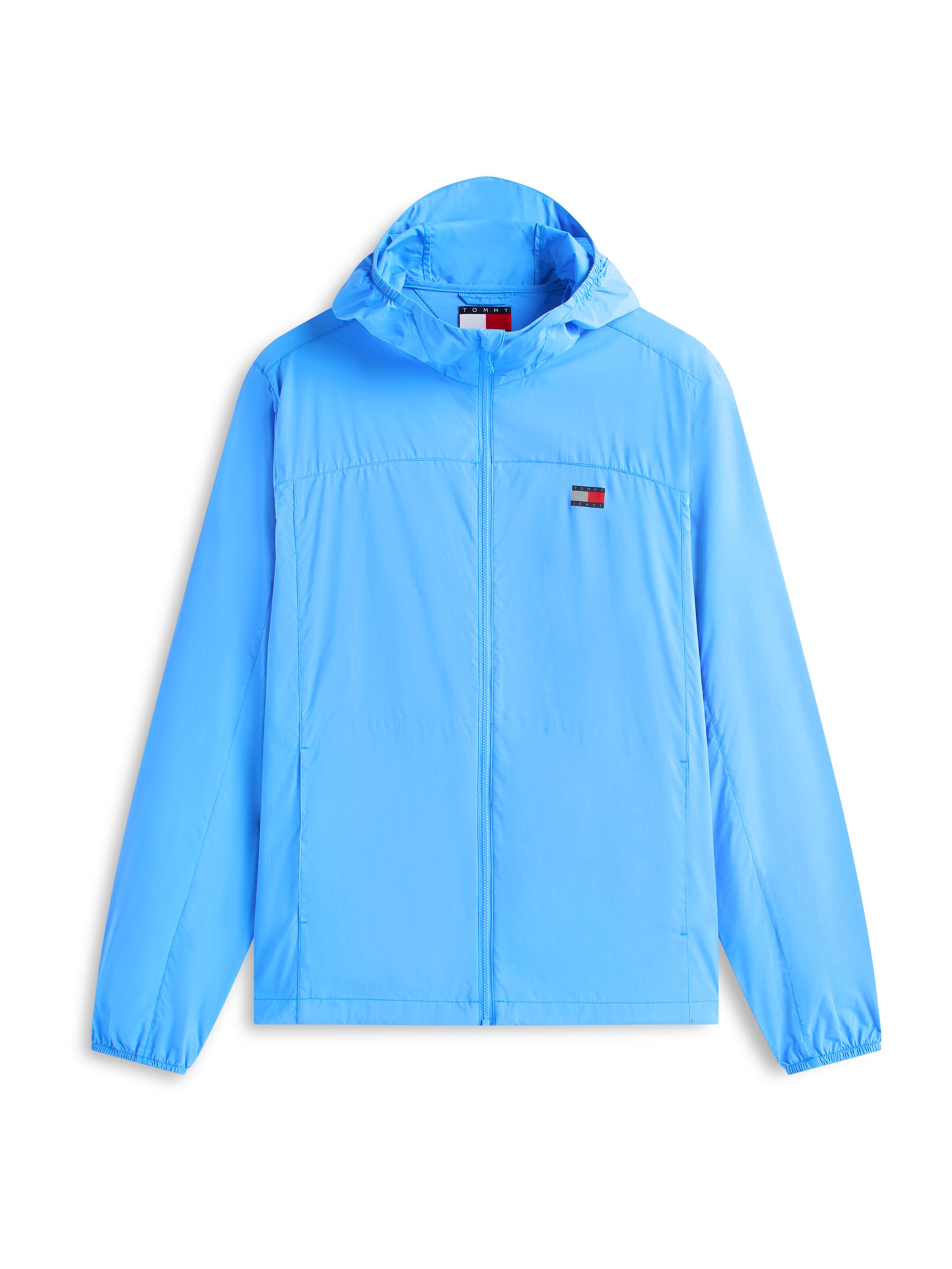 Tommy Jeans - Chaqueta de entretiempo en azul: frente