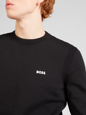 BOSS Green Sweater 'Ever-X' in Black