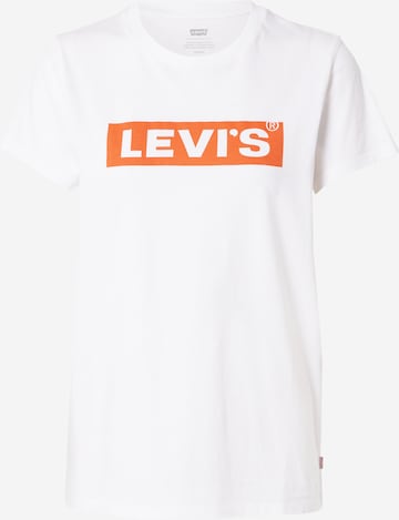 LEVI'S ® Shirt 'The Perfect Tee' in Weiß: predná strana