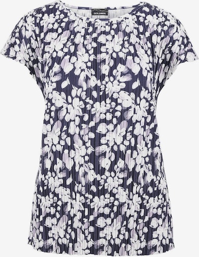 Goldner Shirt in S in Marine blue / Lilac / White, Item view