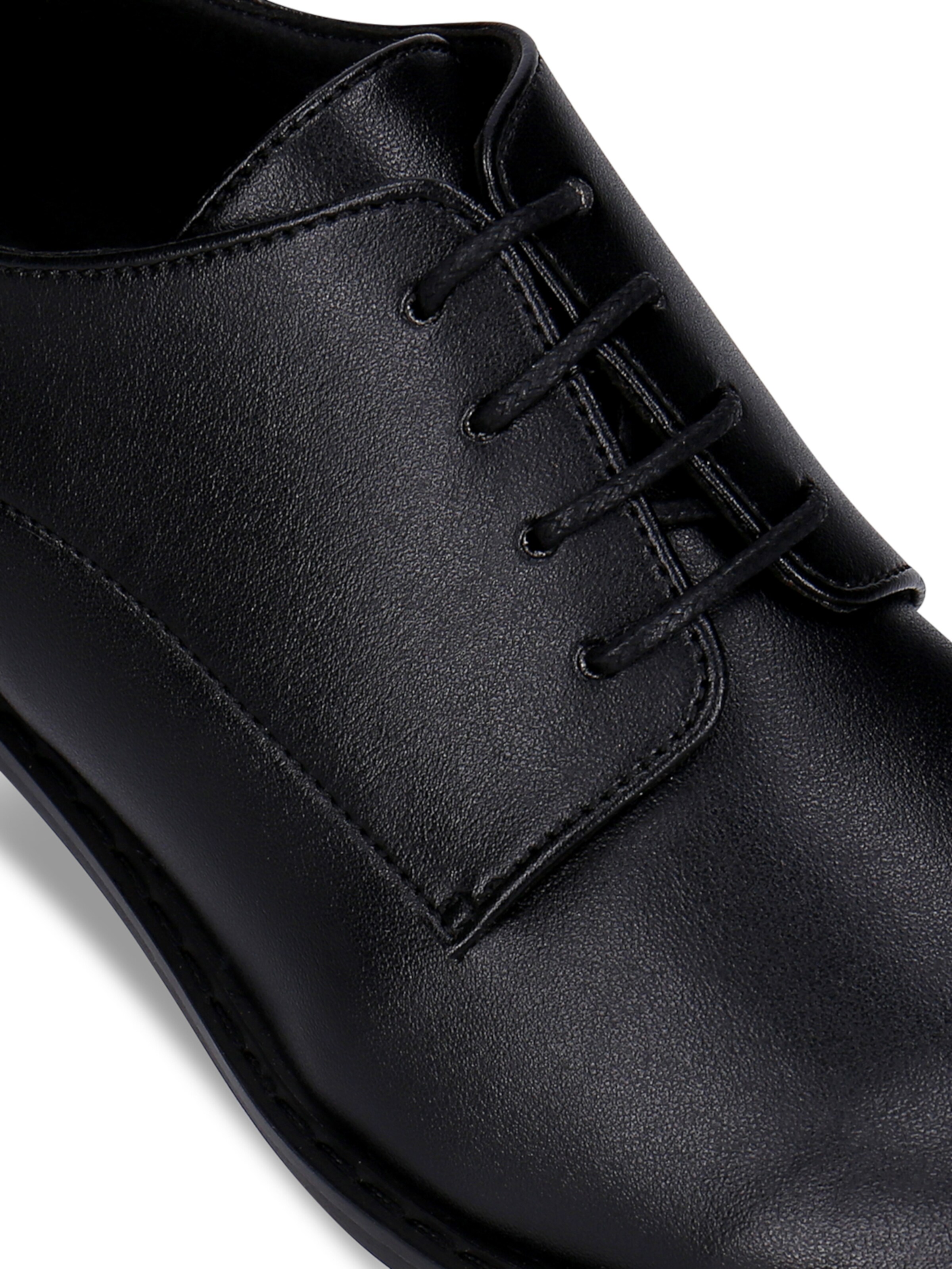 nae Vegan Shoes - Sapato com atacadores 'Obe' em preto