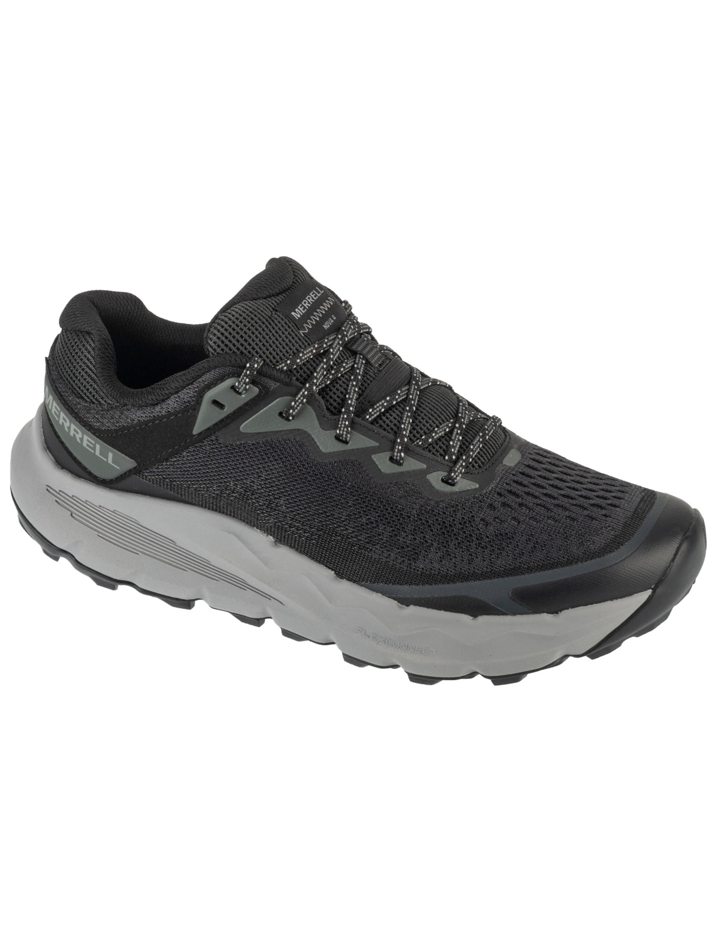 MERRELL Loopschoen 'Merrell Vapor Glove 6' in Zwart: voorkant
