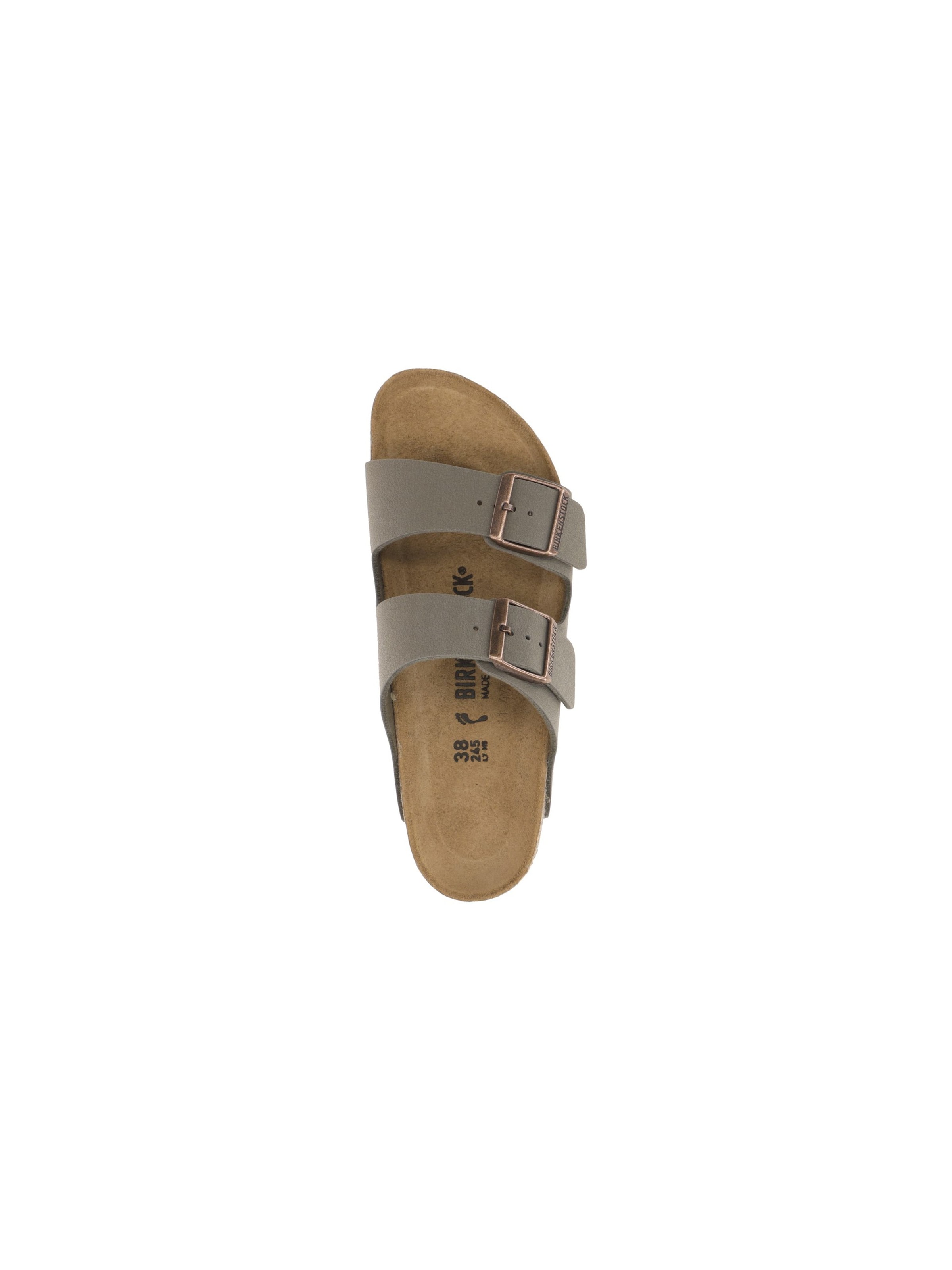 BIRKENSTOCK Pantolette 'Arizona' in Grau