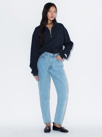 Dr. Denim Tapered Jeans 'Nora High Cropped' in Blue