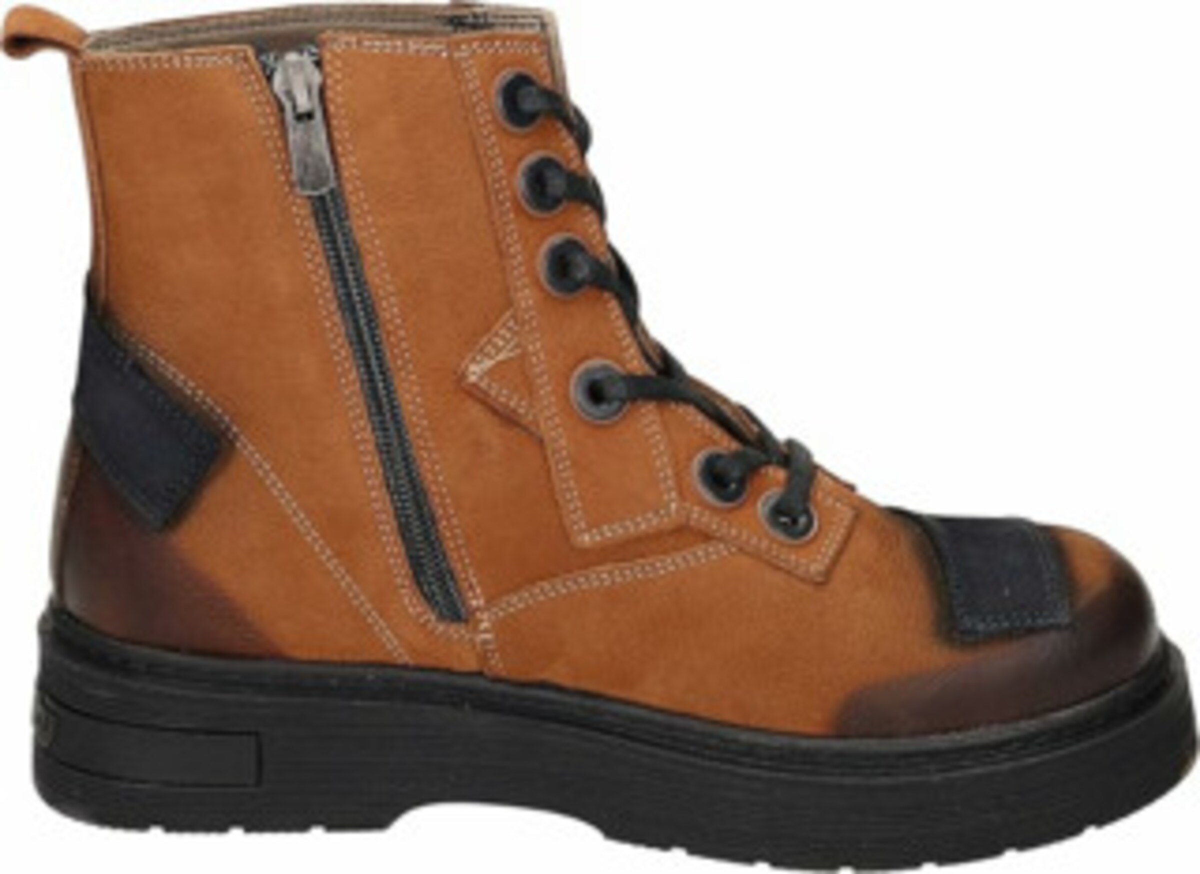 MANITU Lace-up boot in Mixed colours